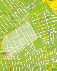 kaart van brussel met boerderij