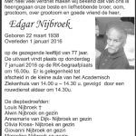 Edgar Nijbroek - 1938-2016