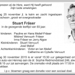 Stuart Fraser - 1922-2015-12-01